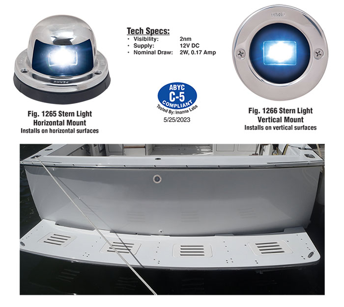 Perko® Launches NEW C5 Compliant Stern Lights