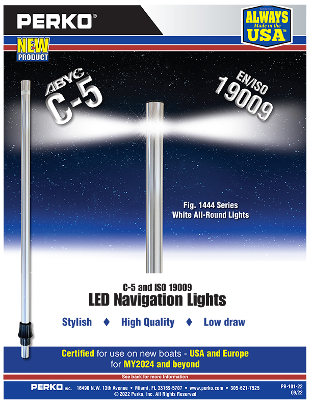 Perko®  Launches NEW LED All-Round Pole Light Meeting C-5 Regulations